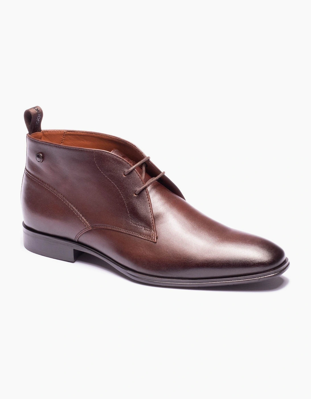 Base London Archer Leather Men's Brown Ankle Boots