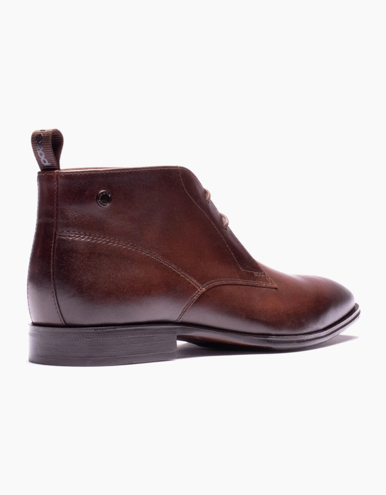 Base London Archer Leather Men's Brown Ankle Boots