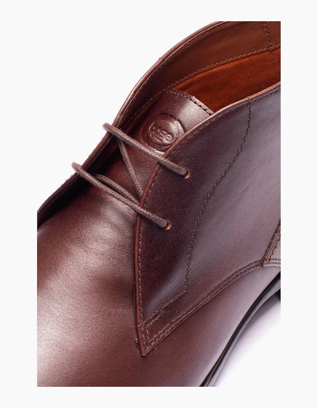 Base London Archer Leather Men's Brown Ankle Boots