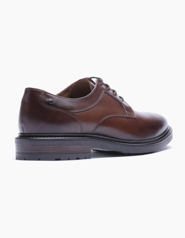 Base London Carter Leather Men's Brown Derby Shoes