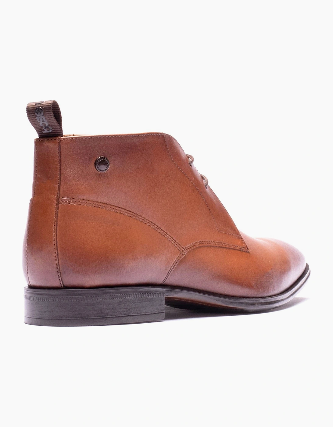 Base London Archer Leather Men's Tan Ankle Boots