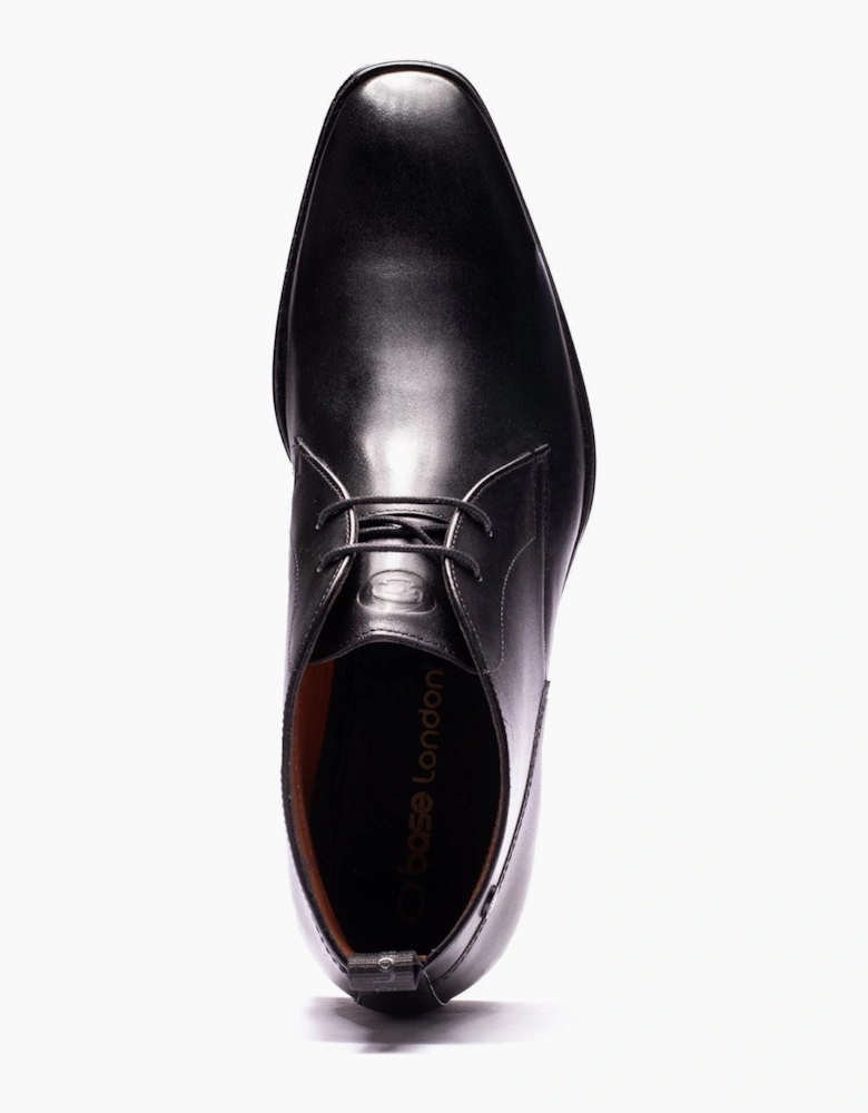Base London Archer Leather Men's Black Ankle Boots