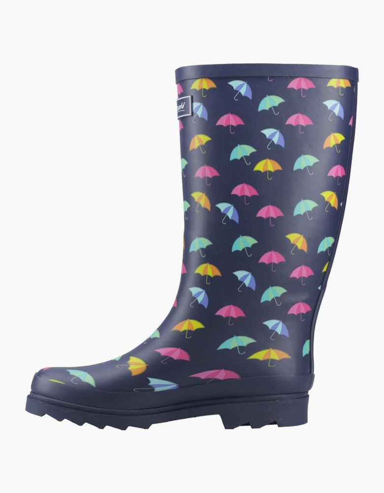 Cotswold Cleeve Tall Rubber Women's Navy Wellington Boots