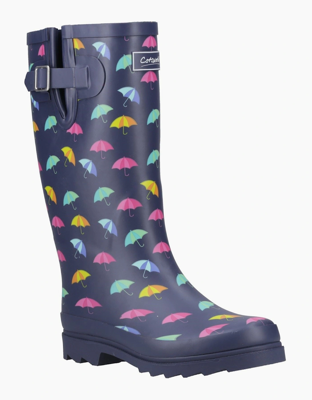 Cotswold Cleeve Tall Rubber Women's Navy Wellington Boots