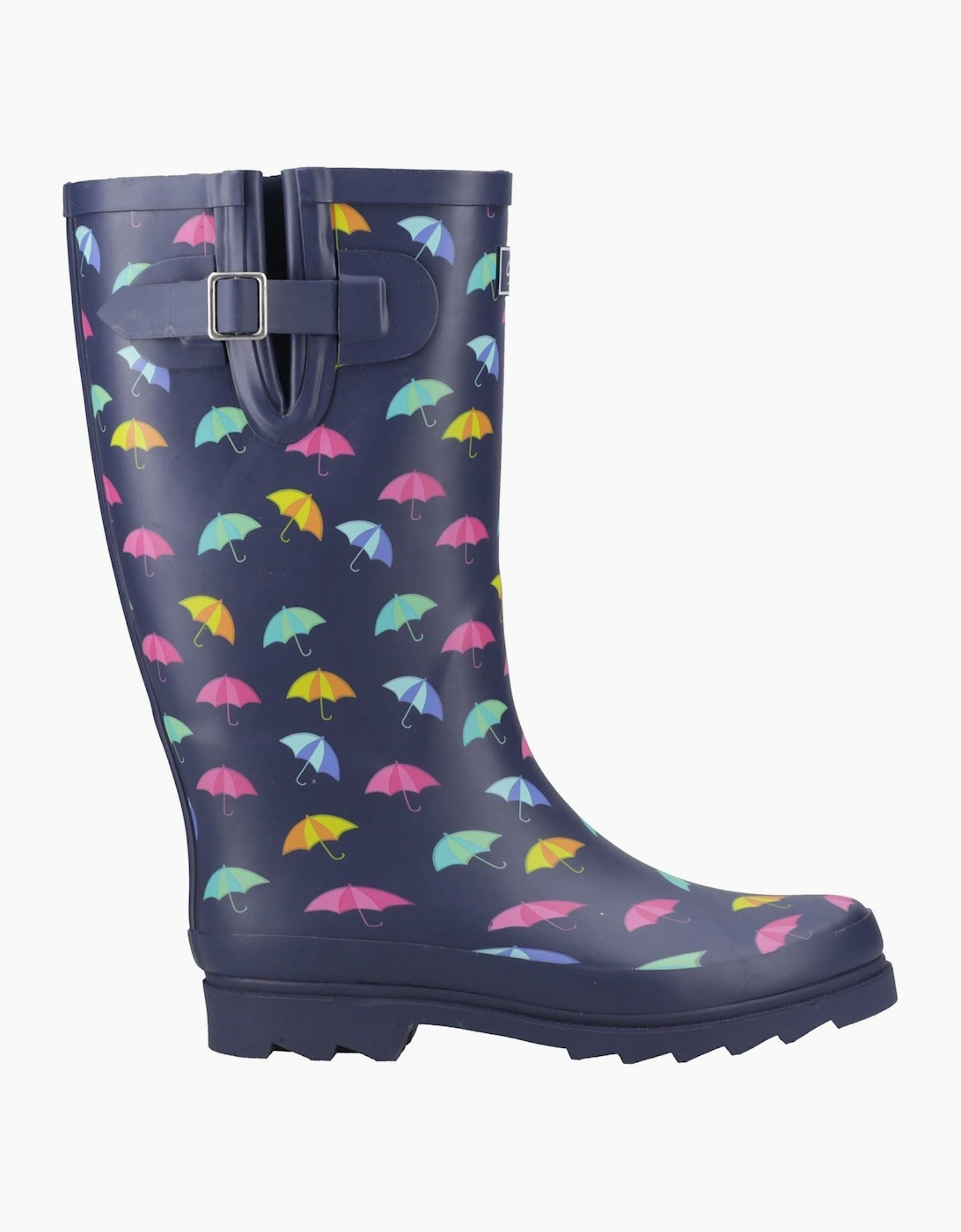 Cotswold Cleeve Tall Rubber Women's Navy Wellington Boots