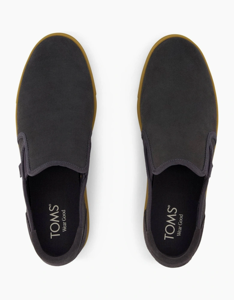 TOMS Baja 2.0 Leather Men's Forged Iron Trainers