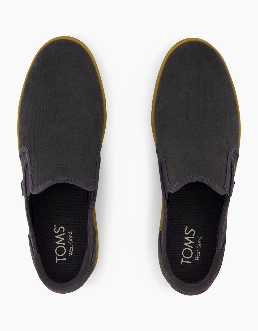 TOMS Baja 2.0 Leather Men's Forged Iron Trainers
