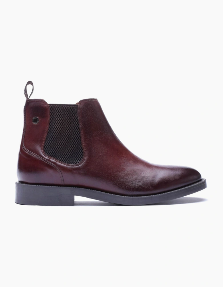 Base London Enzo Leather Men's Chestnut Boots