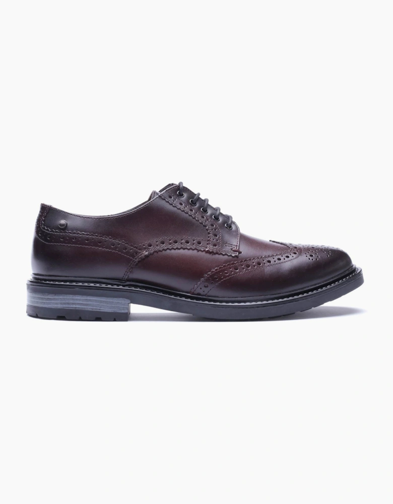 Base London Tanner Leather Men's Bordo Brogues Shoes