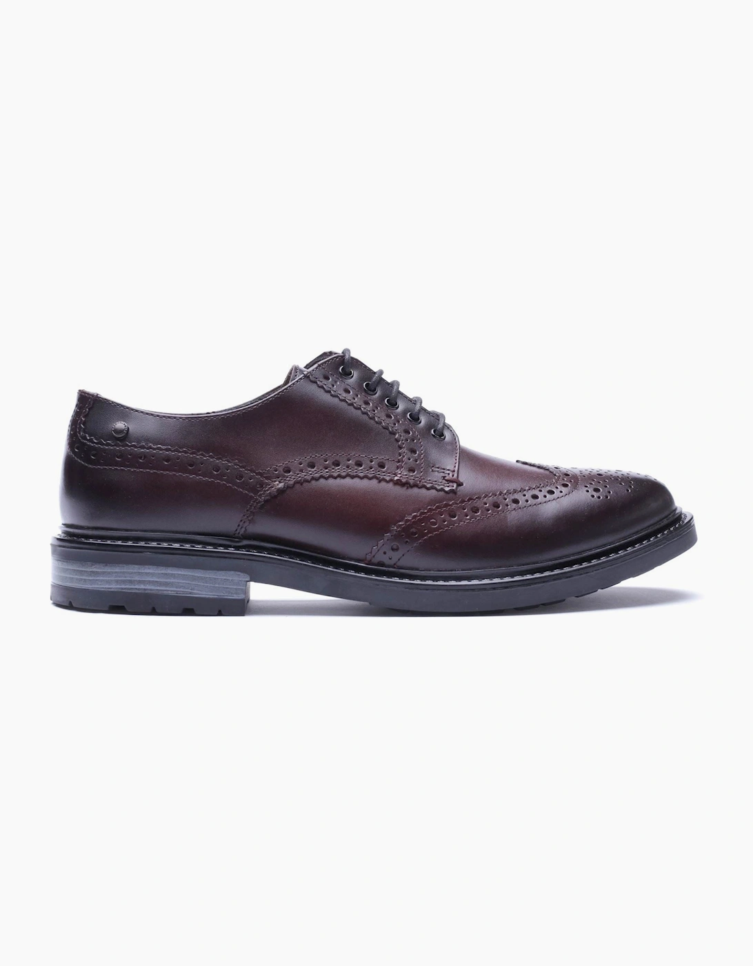 Base London Tanner Leather Men's Bordo Brogues Shoes