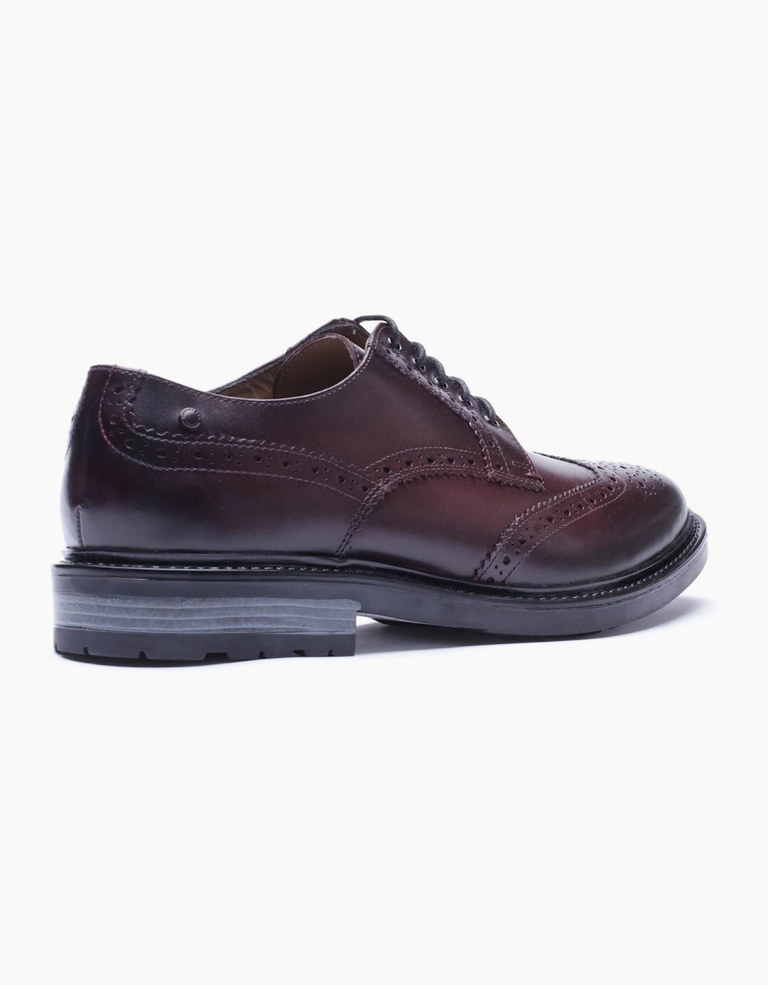Base London Tanner Leather Men's Bordo Brogues Shoes