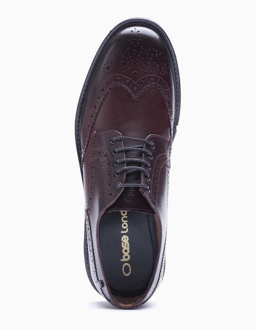 Base London Tanner Leather Men's Bordo Brogues Shoes