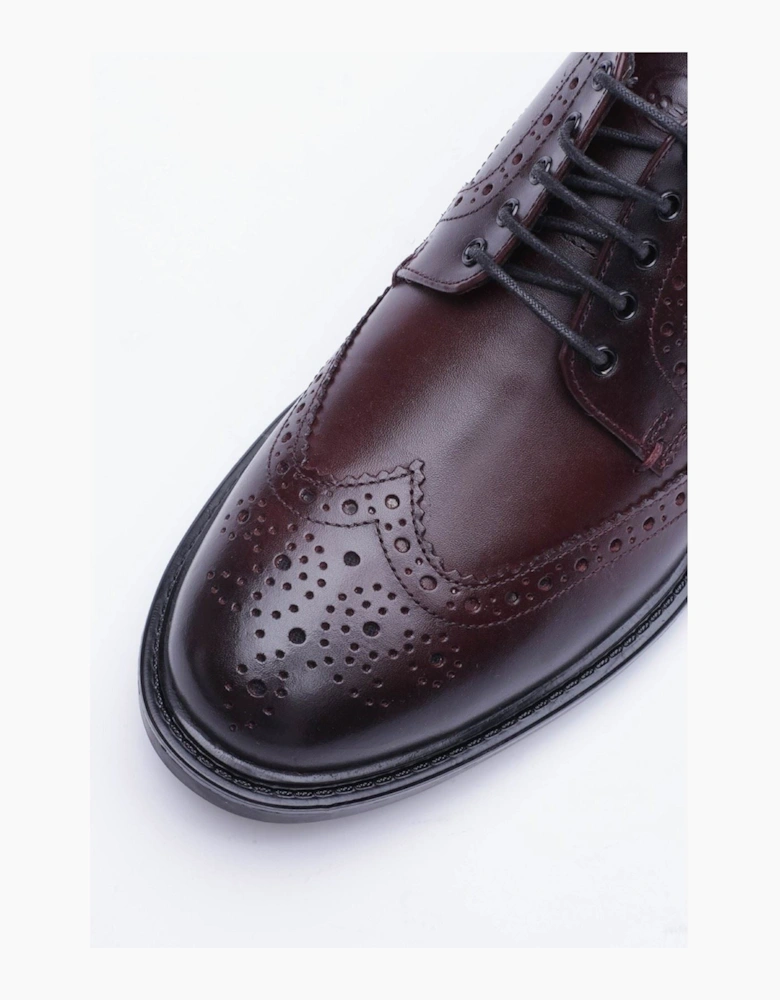 Base London Tanner Leather Men's Bordo Brogues Shoes