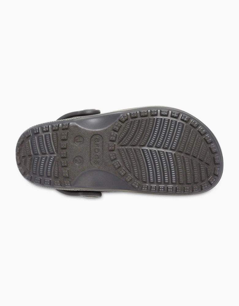 Crocs Classic Crafted Textile Blend Kids Black Clogs