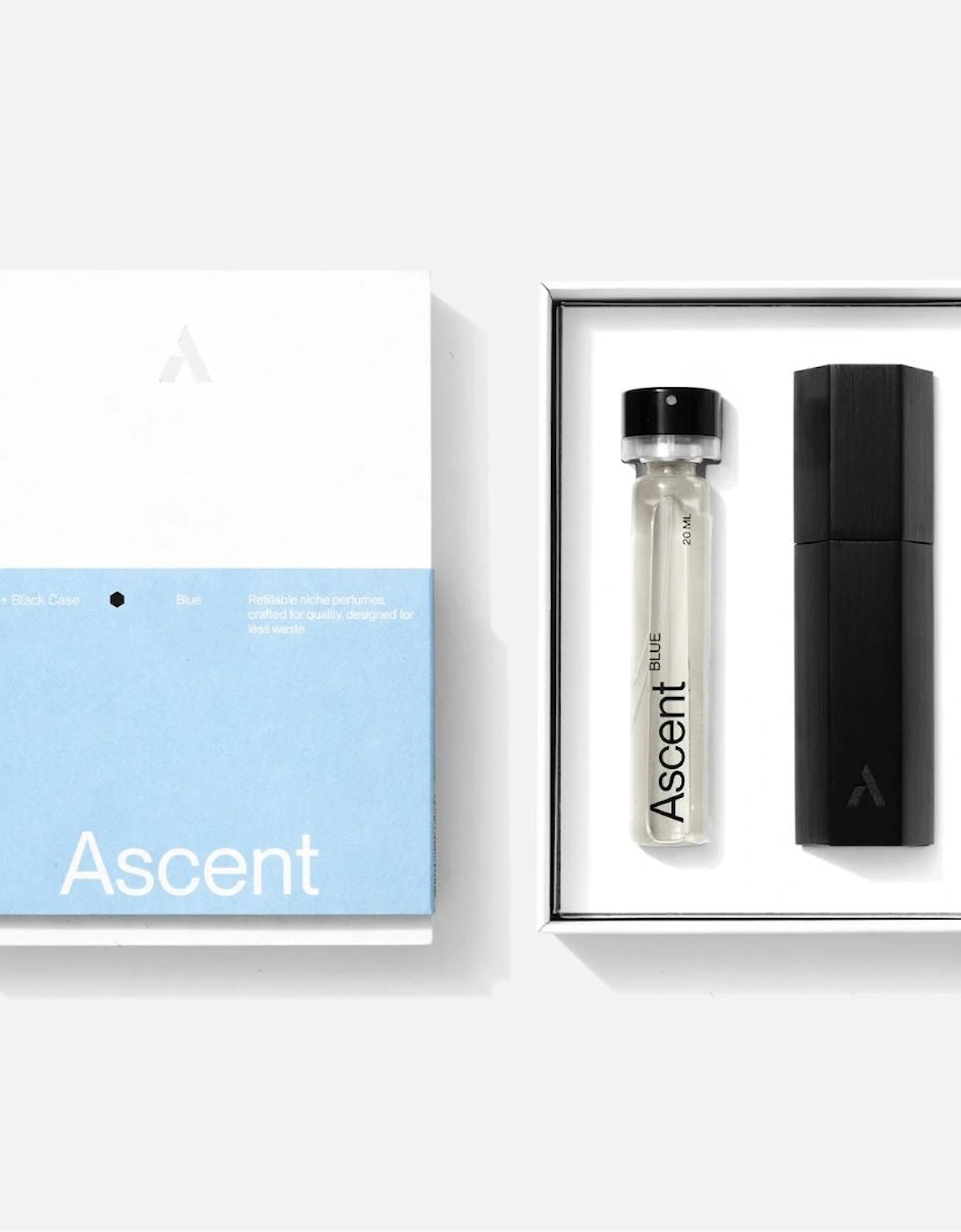 ASCENT Perfume Blue - Black case