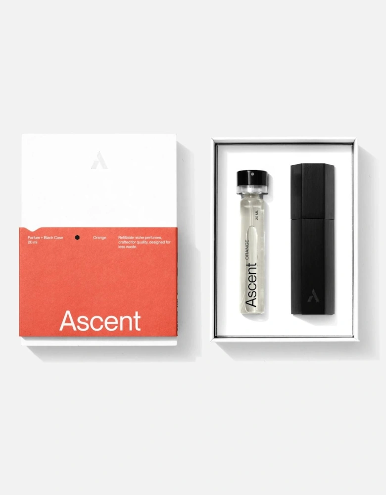 ASCENT Perfume Orange - Black case