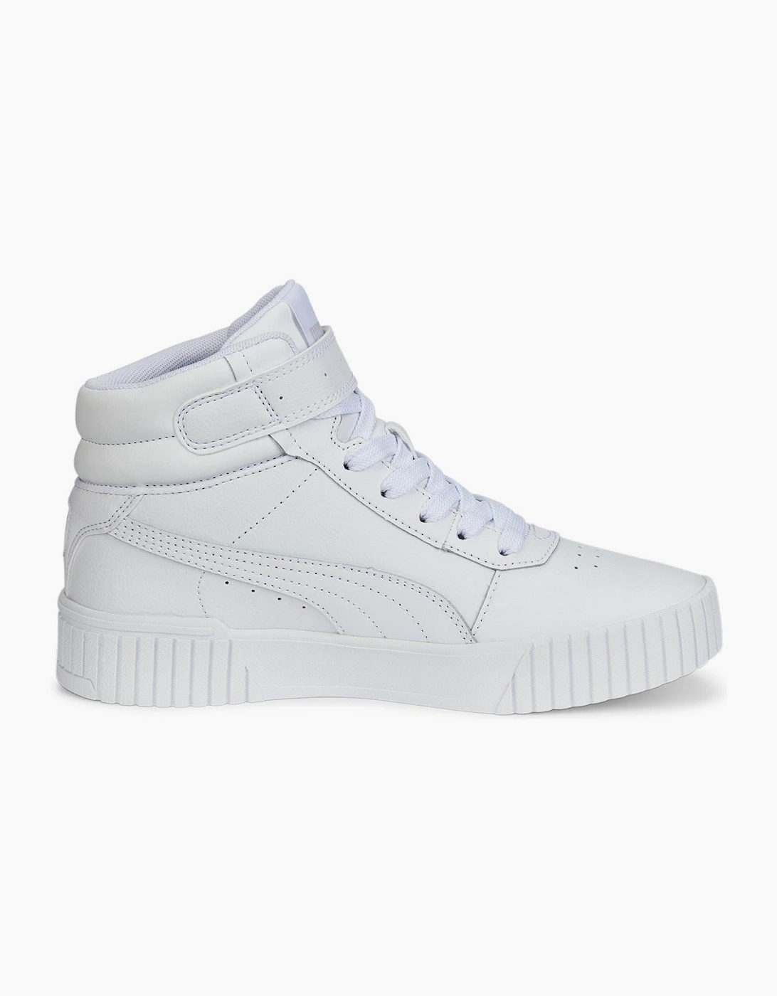 Carina Mid Junior Girls High Top Trainers