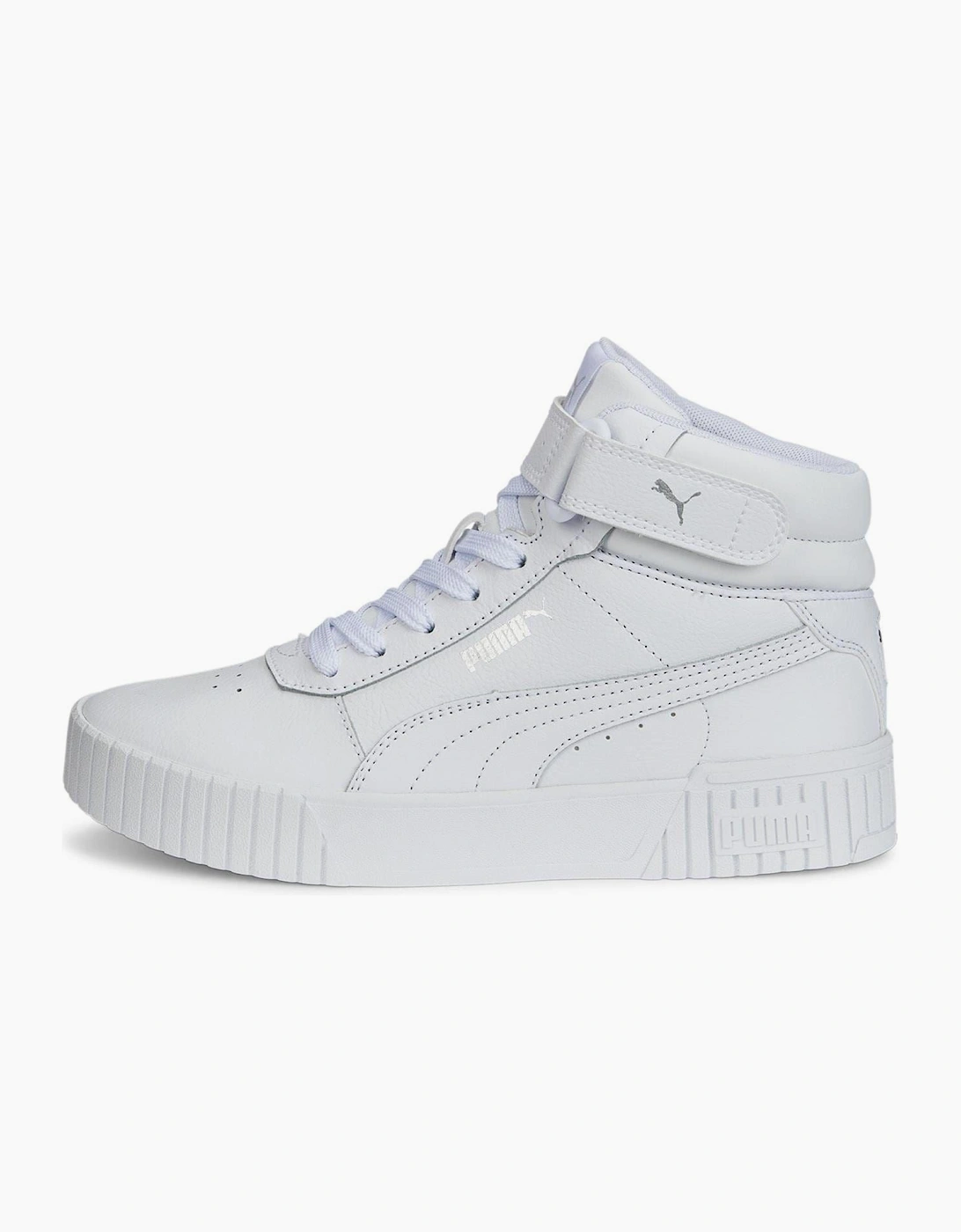 Carina Mid Junior Girls High Top Trainers
