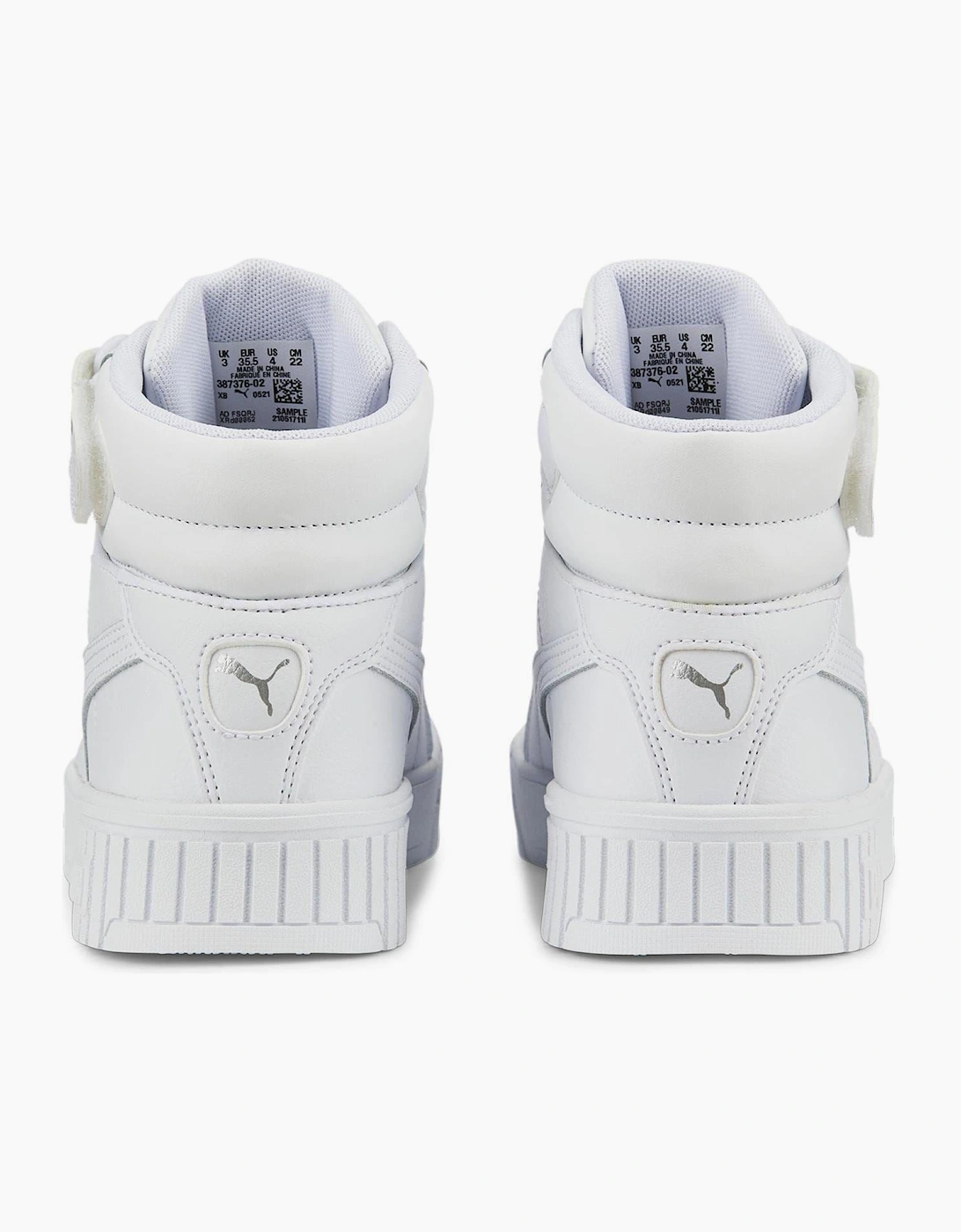 Carina Mid Junior Girls High Top Trainers