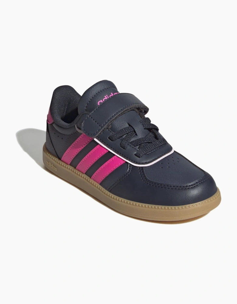 Breaknet Low Top Three Stripes Sneakers