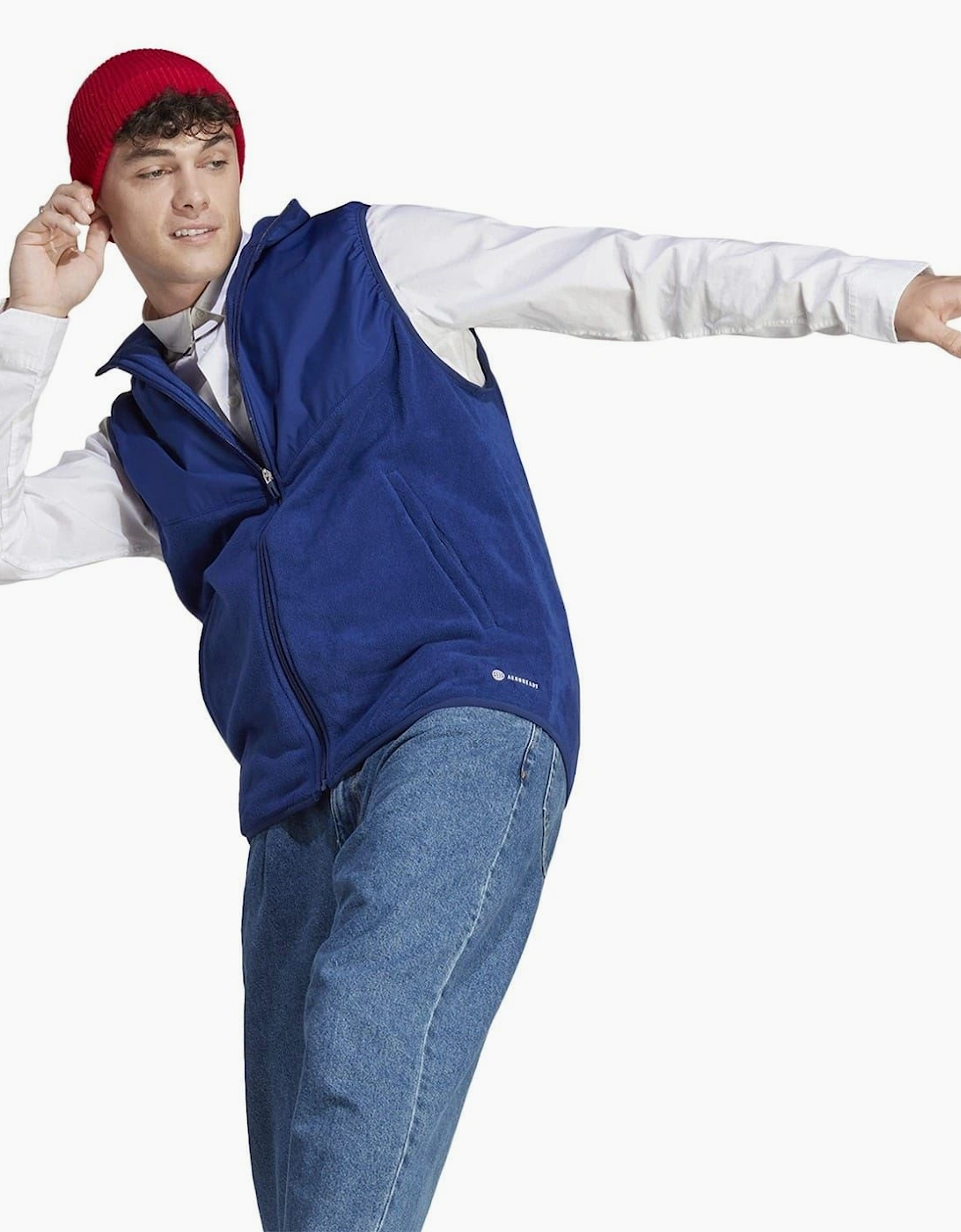 Tiro Funnel Neck Regular Fit Vest