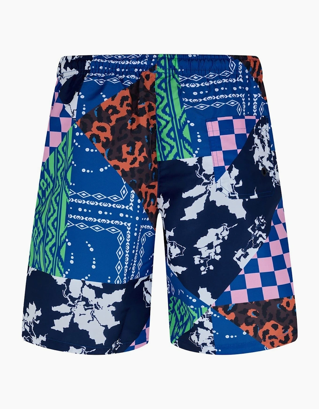 Patchwork Swim Short