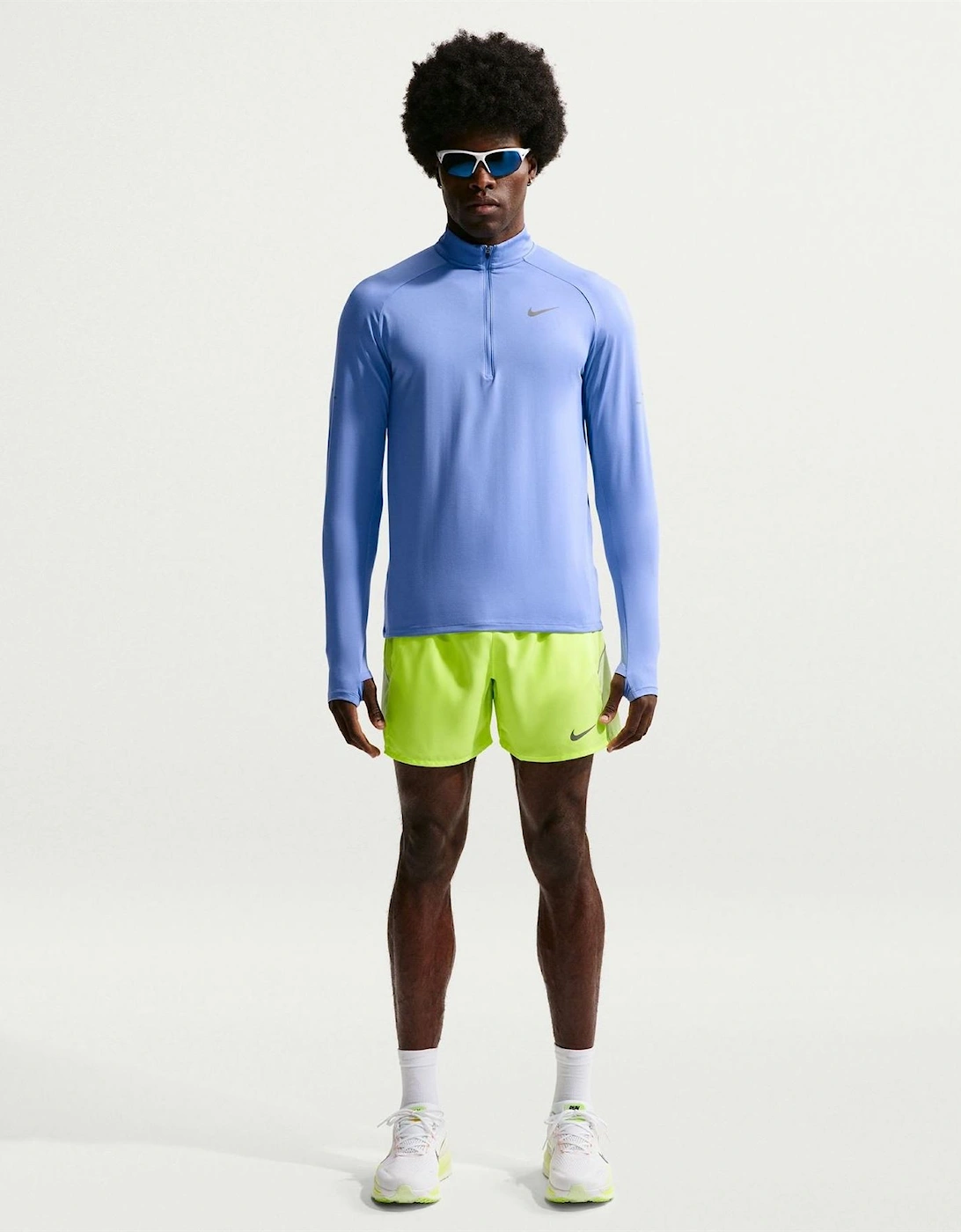 Mens Stride Half Zip Top