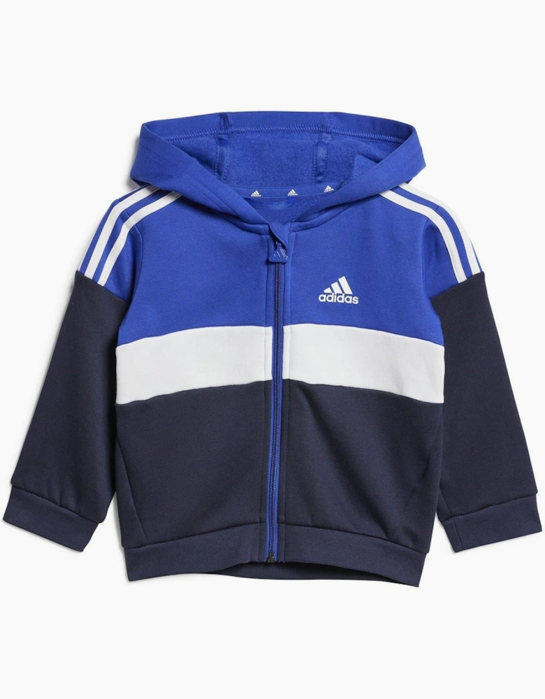 Tiberio 3 Stripes Colorblock Fleece Track Suit Infants