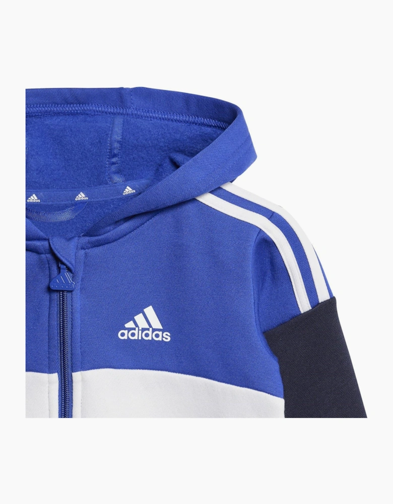 Tiberio 3 Stripes Colorblock Fleece Track Suit Infants