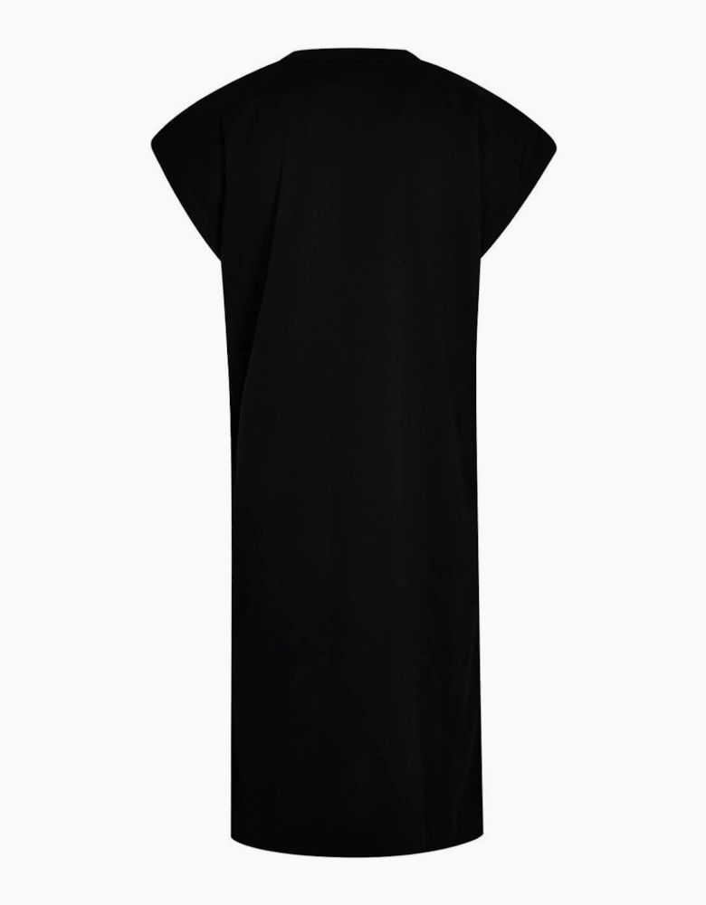 Crew Neck Midi T-Shirt Dress