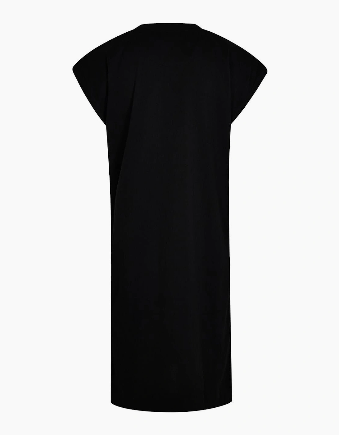 Crew Neck Midi T-Shirt Dress
