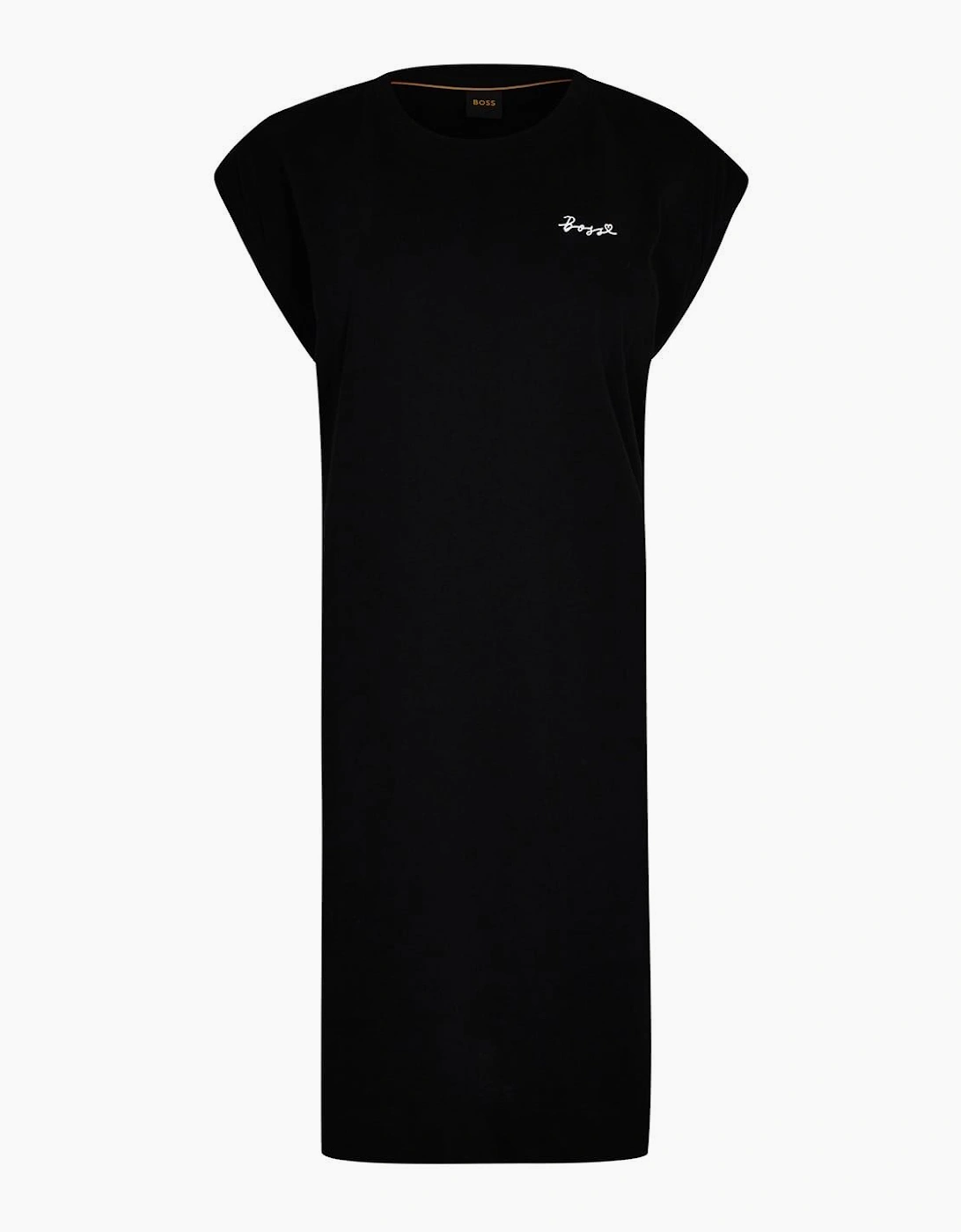 Crew Neck Midi T-Shirt Dress