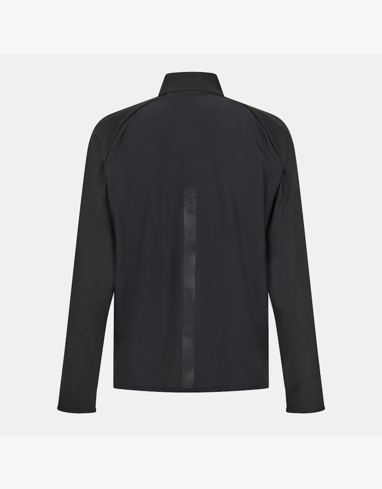 Sweat Active Zip Neck Raglan Sleeve Sweatshirt