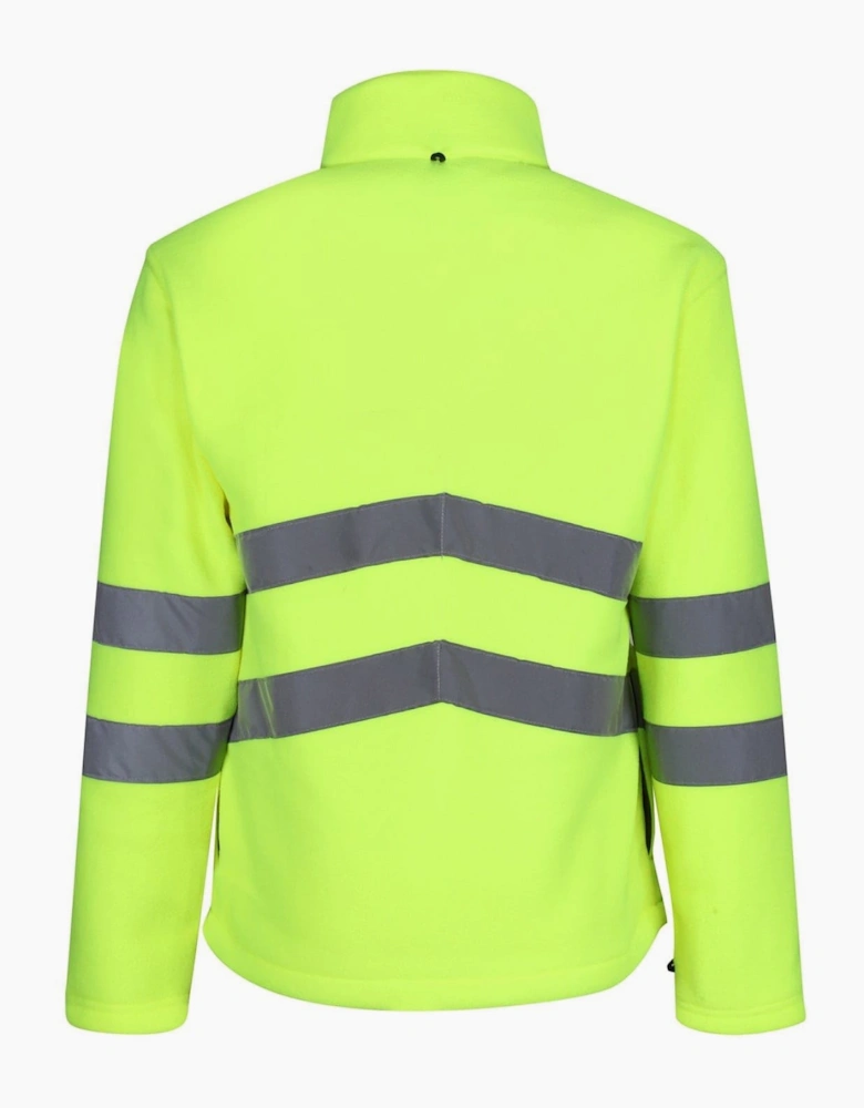 Color Block Reflective Ribbon Three-in-One Jacket