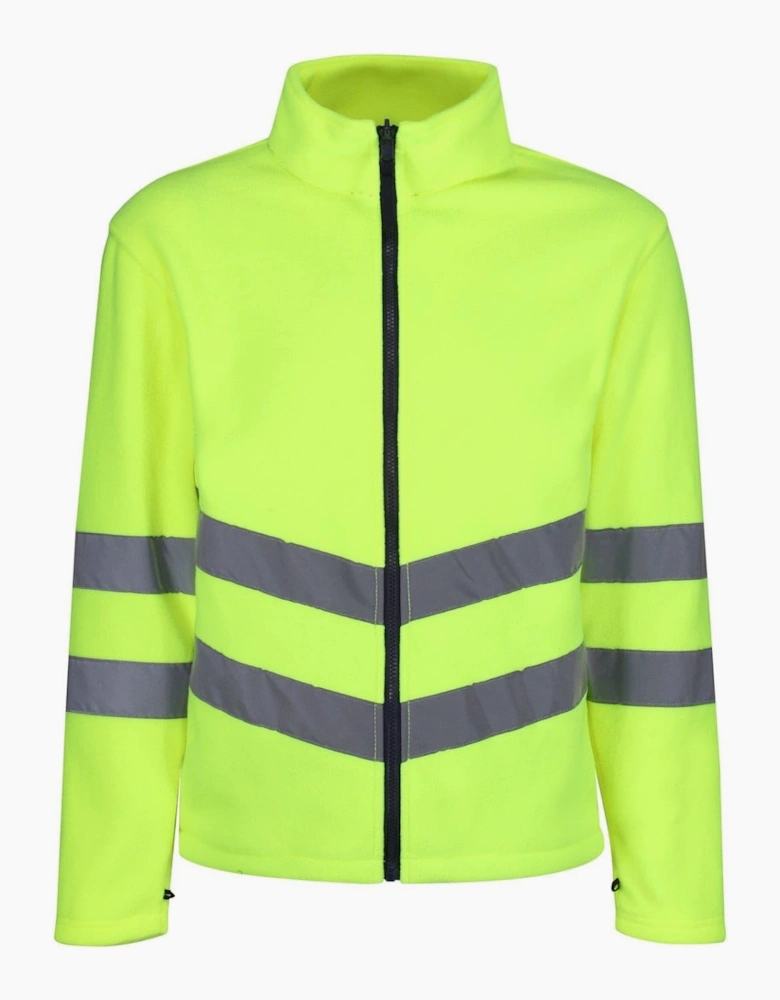 Color Block Reflective Ribbon Three-in-One Jacket