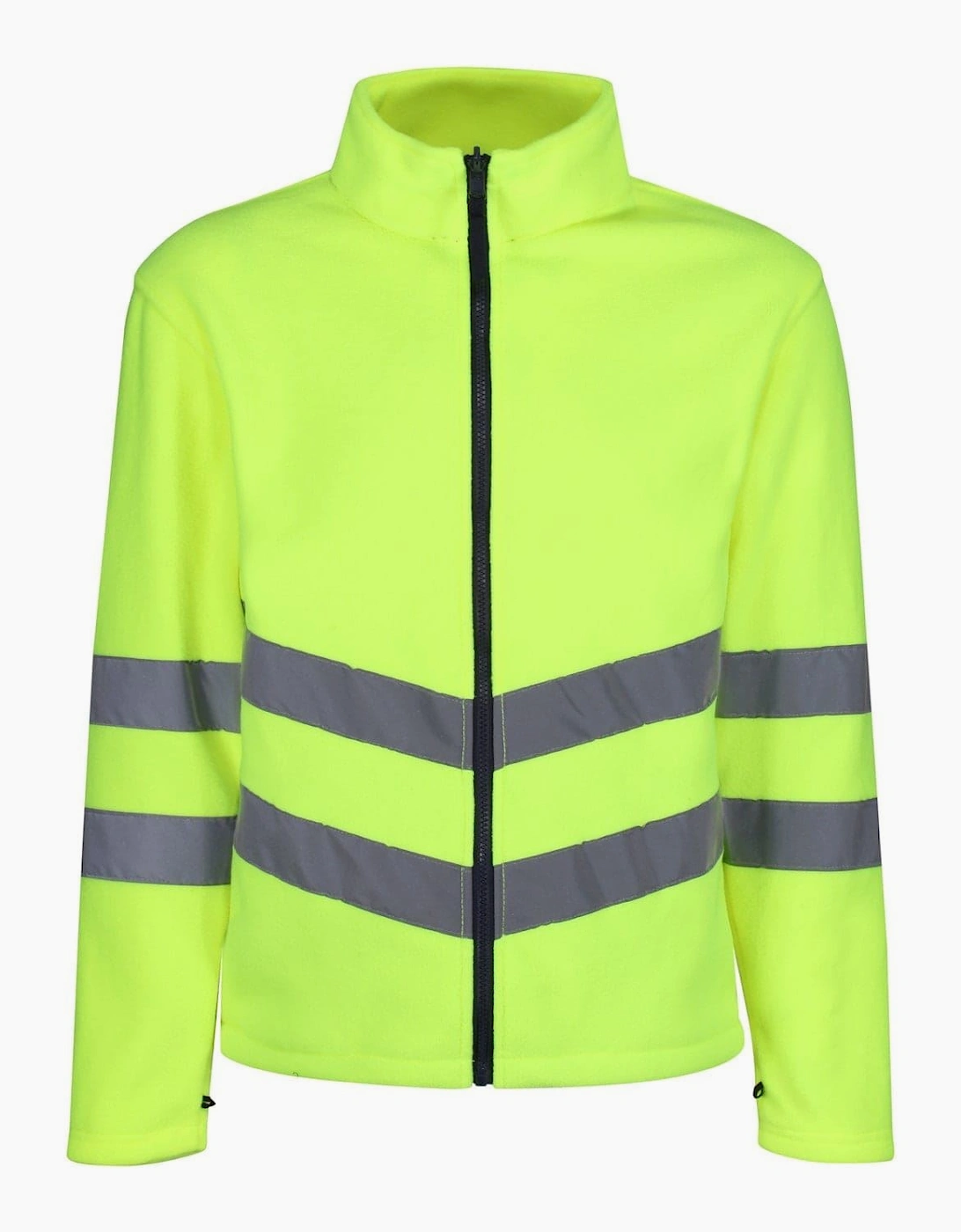 Color Block Reflective Ribbon Three-in-One Jacket