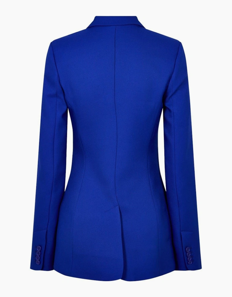 Darted Twill Blazer