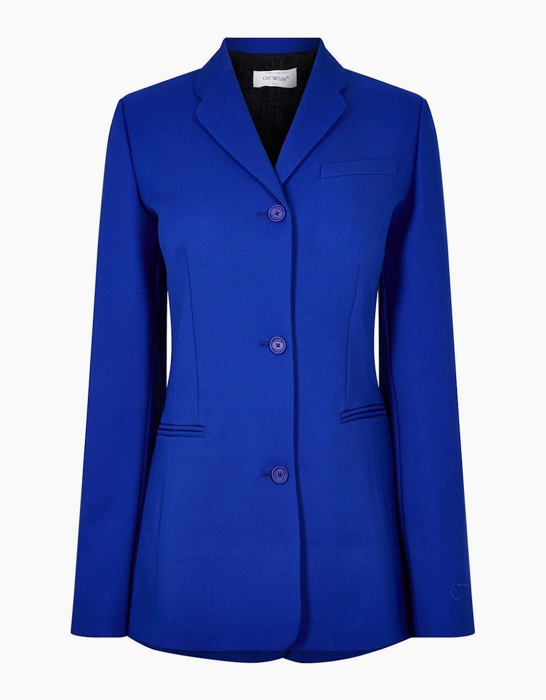 Darted Twill Blazer
