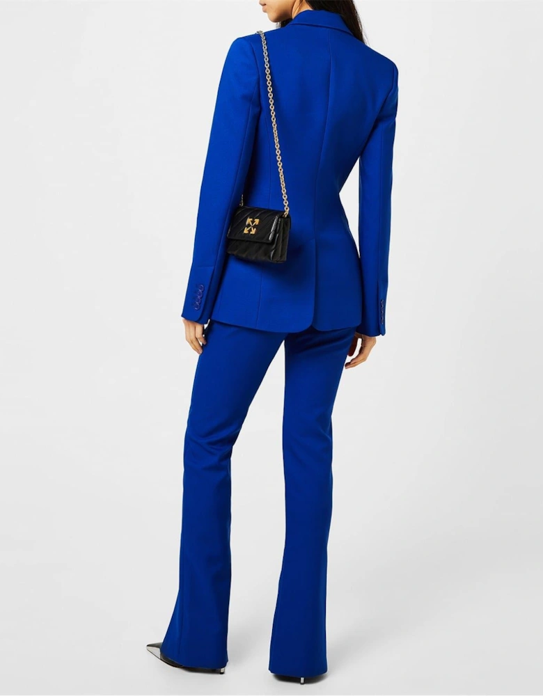 Darted Twill Blazer