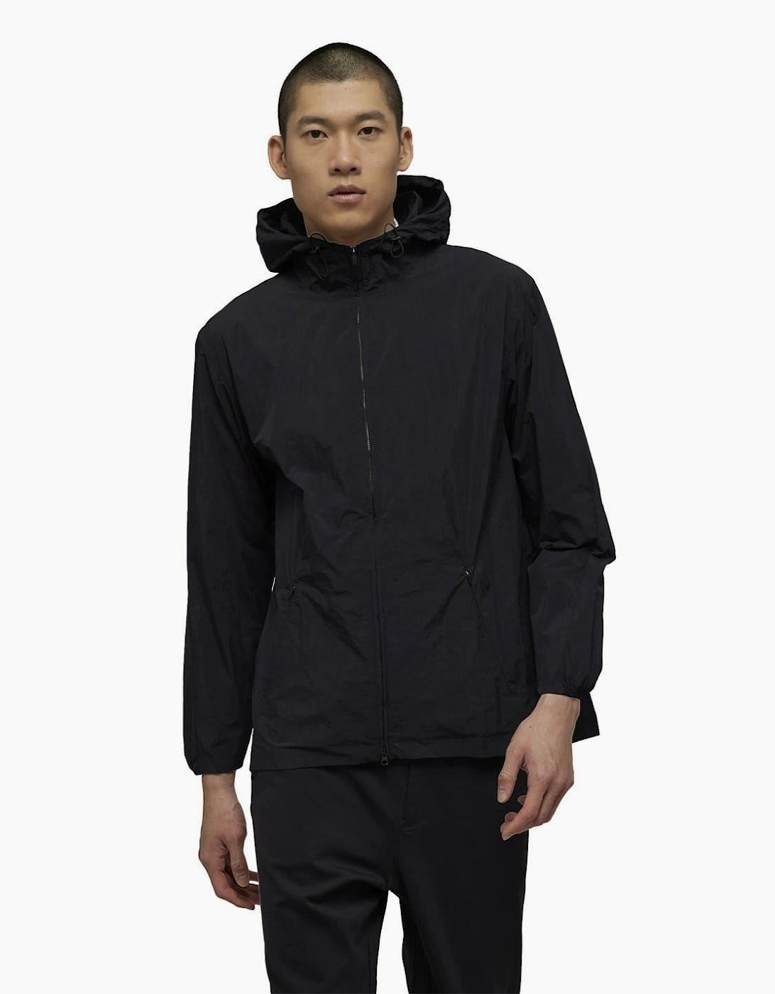 Hooded Windbreaker Regular Fit Jacket