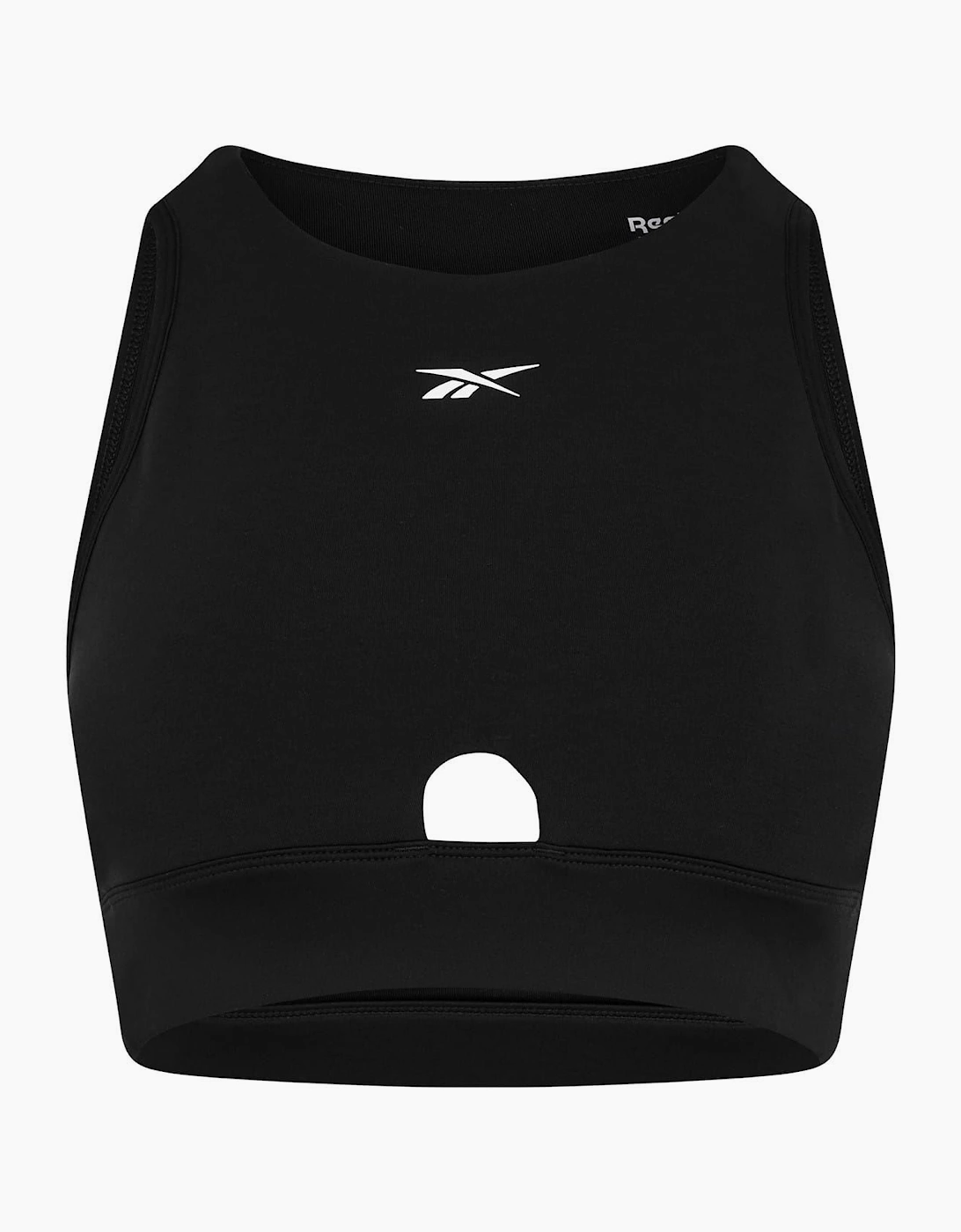 Cropped Crew Neck Athletic Top