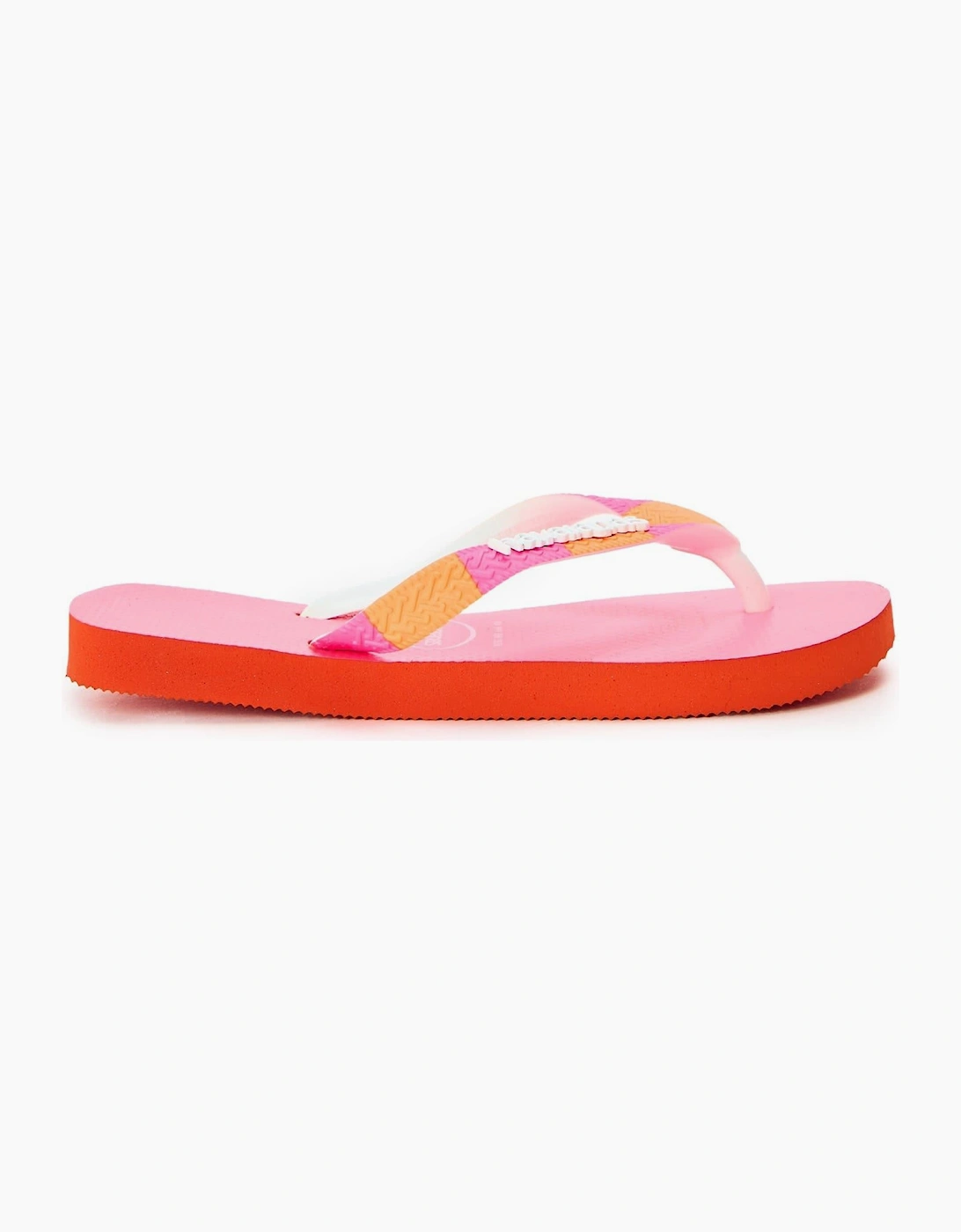 Top Print Thong Toe Flip Flops