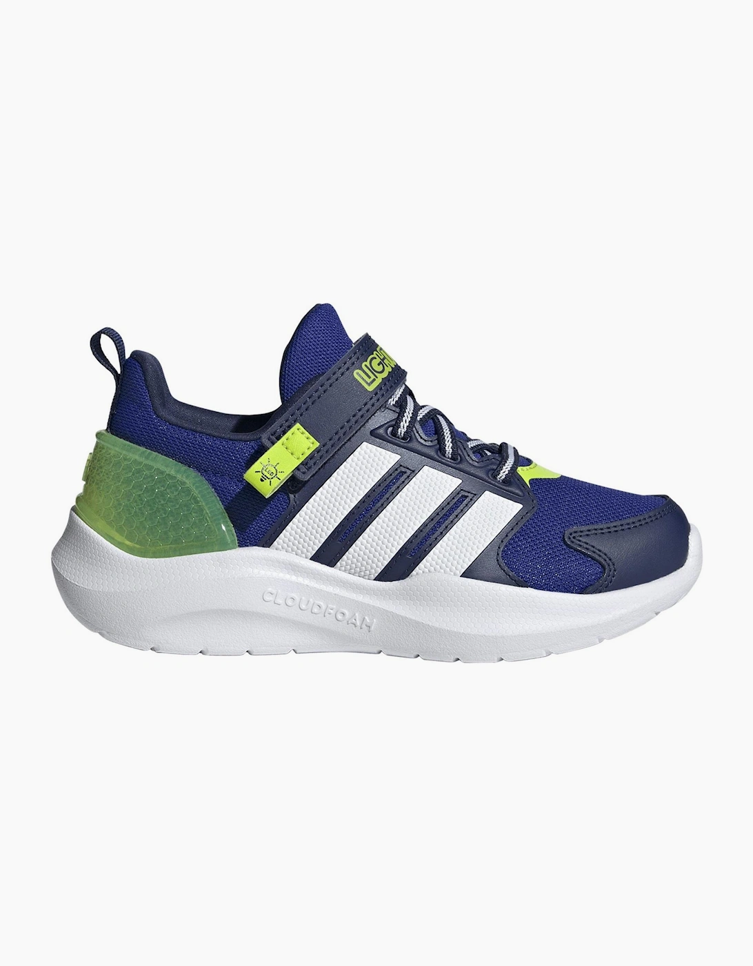 Adidas Lightorama Light Up Low Top Sneakers - Navy - Size, C10 28