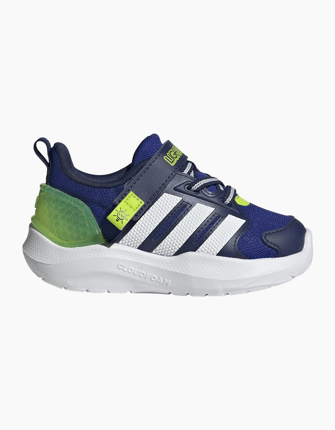 Adidas Adidas Boy's Lightorama Light Up Road Sneakers - Navy