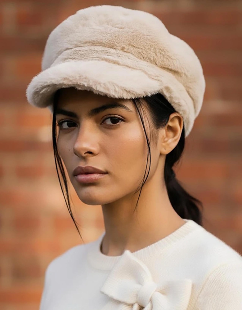 Apollo Faux Fur Cap - Mink