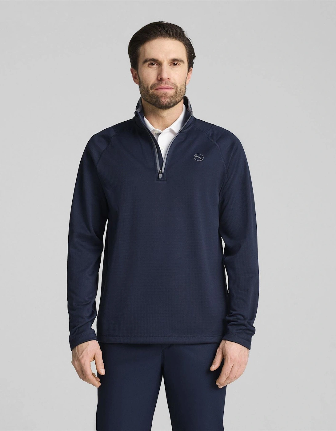 Fleece Quarter Zip Long Sleeve Performance Top