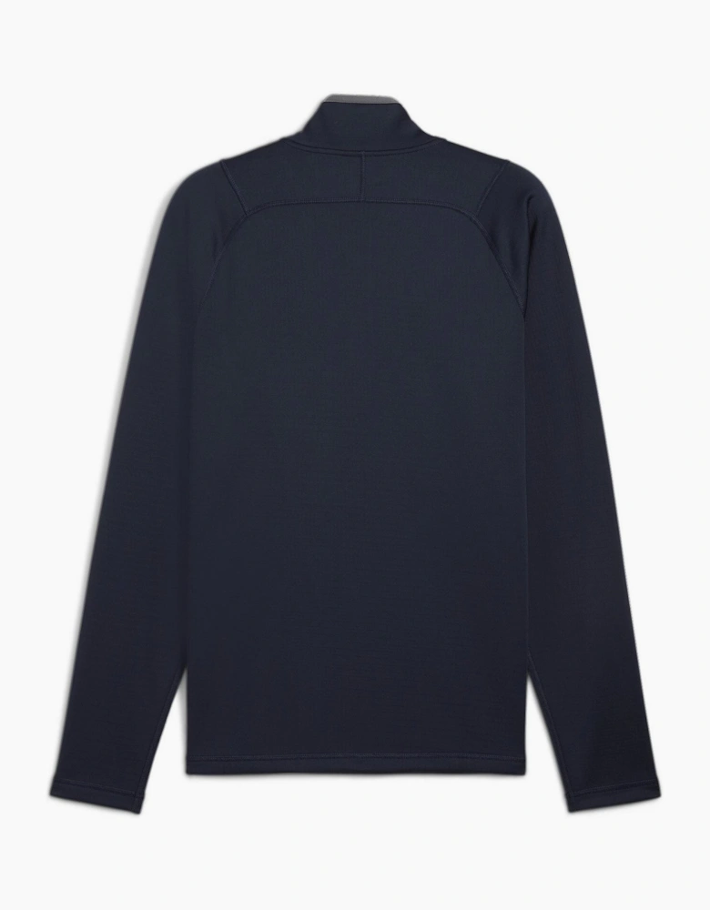 Fleece Quarter Zip Long Sleeve Performance Top