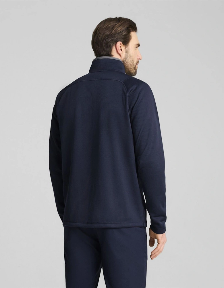 Fleece Quarter Zip Long Sleeve Performance Top
