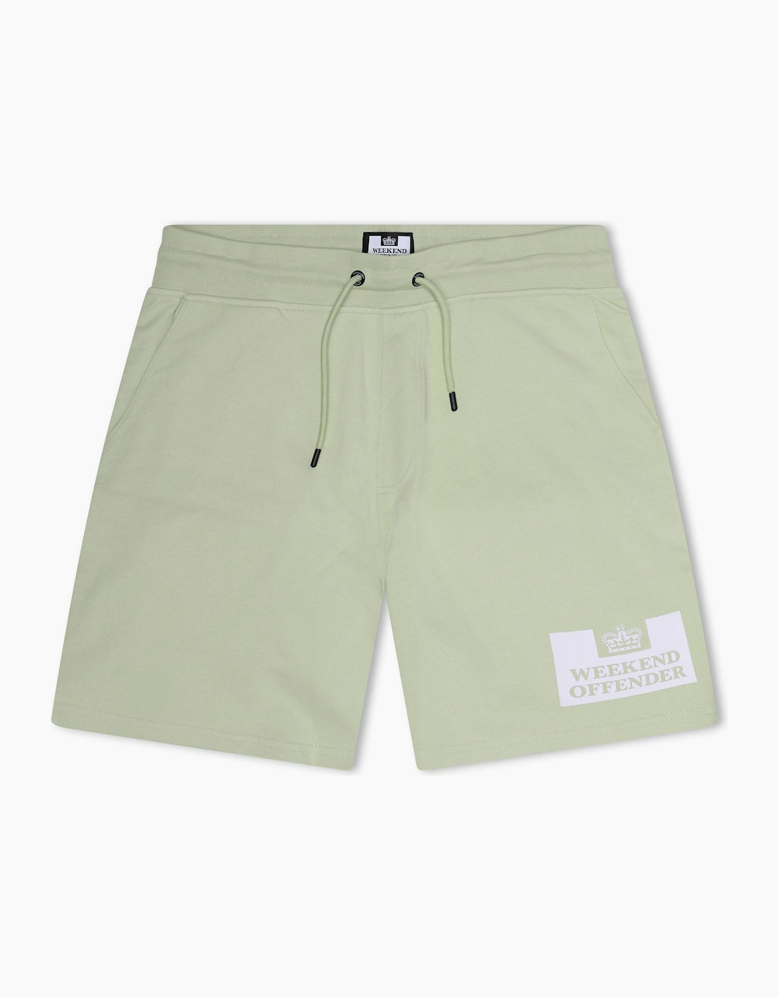 Parma Logo Print Text Graphic Sweat Shorts
