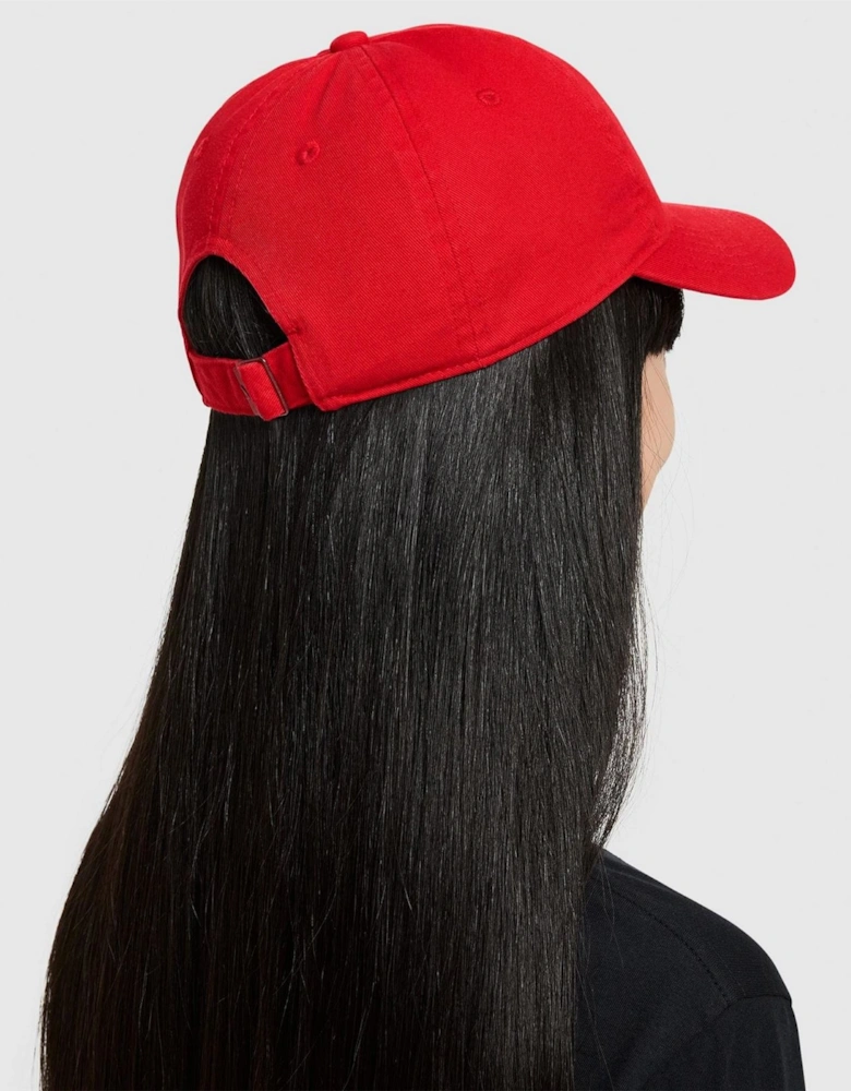 Club Unstructured Futura Wordmark Logo Print Wash Cap